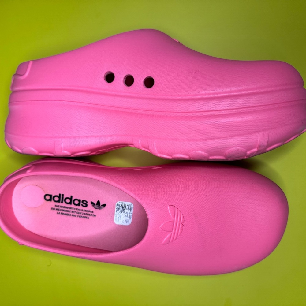 Adidas Women's Pink Clogs